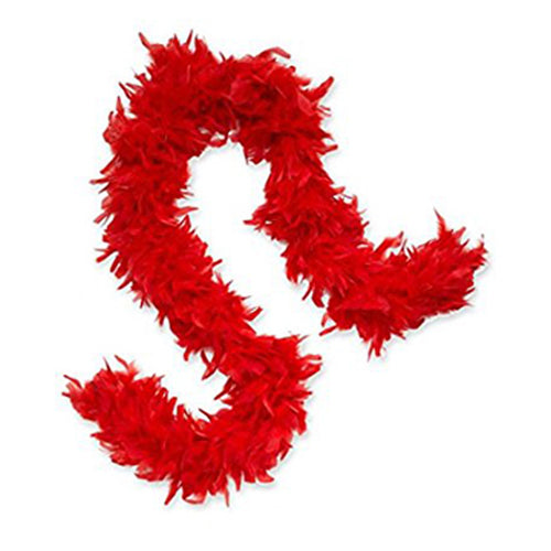 Feather Boa - Red