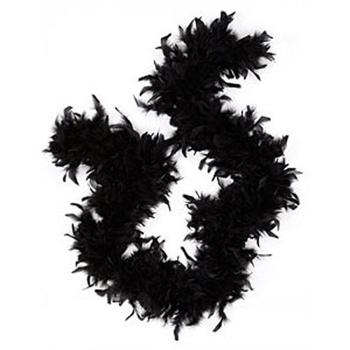 Feather Boa - Black