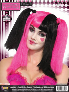 Harlequin Clown Wig