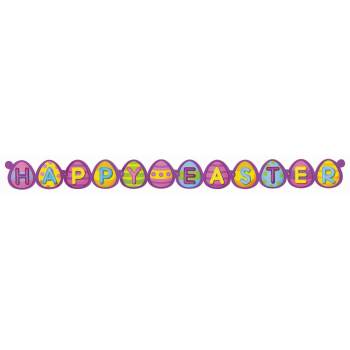 Happy Easter Egg Banner