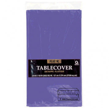 Purple Rectangular Table Cover