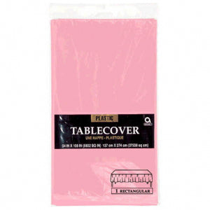 Pink Rectangular Table Cover