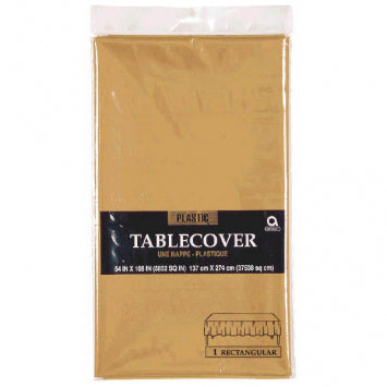 Gold Rectangular Table Cover