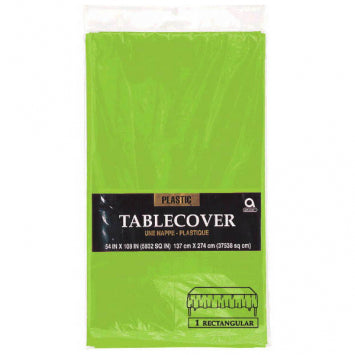 Kiwi Green Rectangular Table Cover