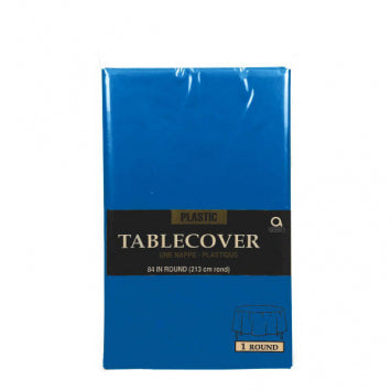 Royal Blue Round Table Cover