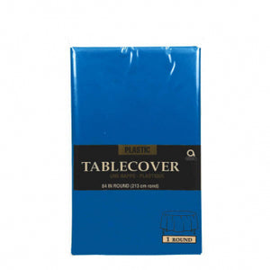 Royal Blue Round Table Cover