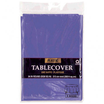 Purple Round Table Cover