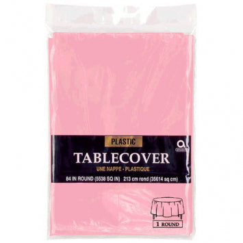 Pink Round Table Cover