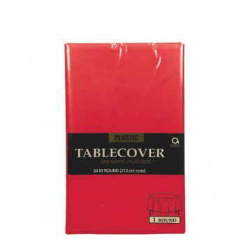 Apple Red Round Table Cover