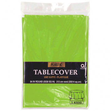 Kiwi Green Round Table Cover