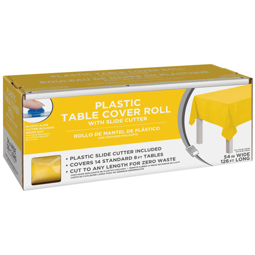 Sunshine Yellow Table Cover Roll