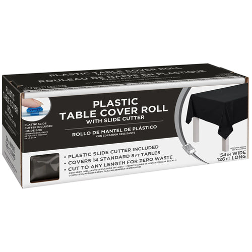 Black Table Cover Roll