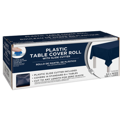 Navy Blue Table Cover Roll