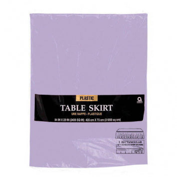 Lavender Table Skirt