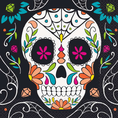 Day of the Dead Luncheon Napkins