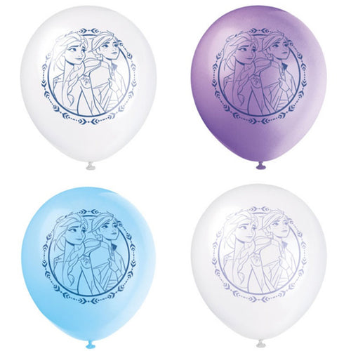 Frozen Latex Balloons - 8ct