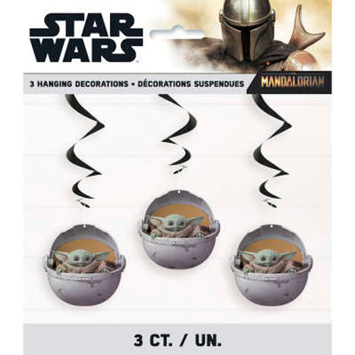 The Mandalorian Hanging Swirls