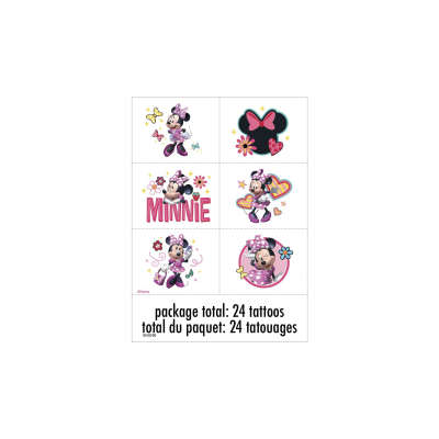 Minnie Mouse Tattoo Sheets
