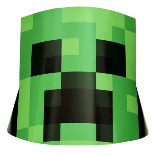 Minecraft Party Hats - 8ct