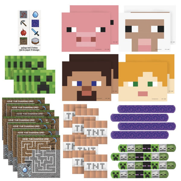 Minecraft Favour Pack - 48ct