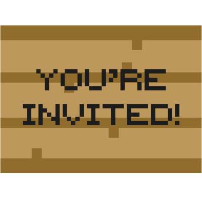 Minecraft Invitations