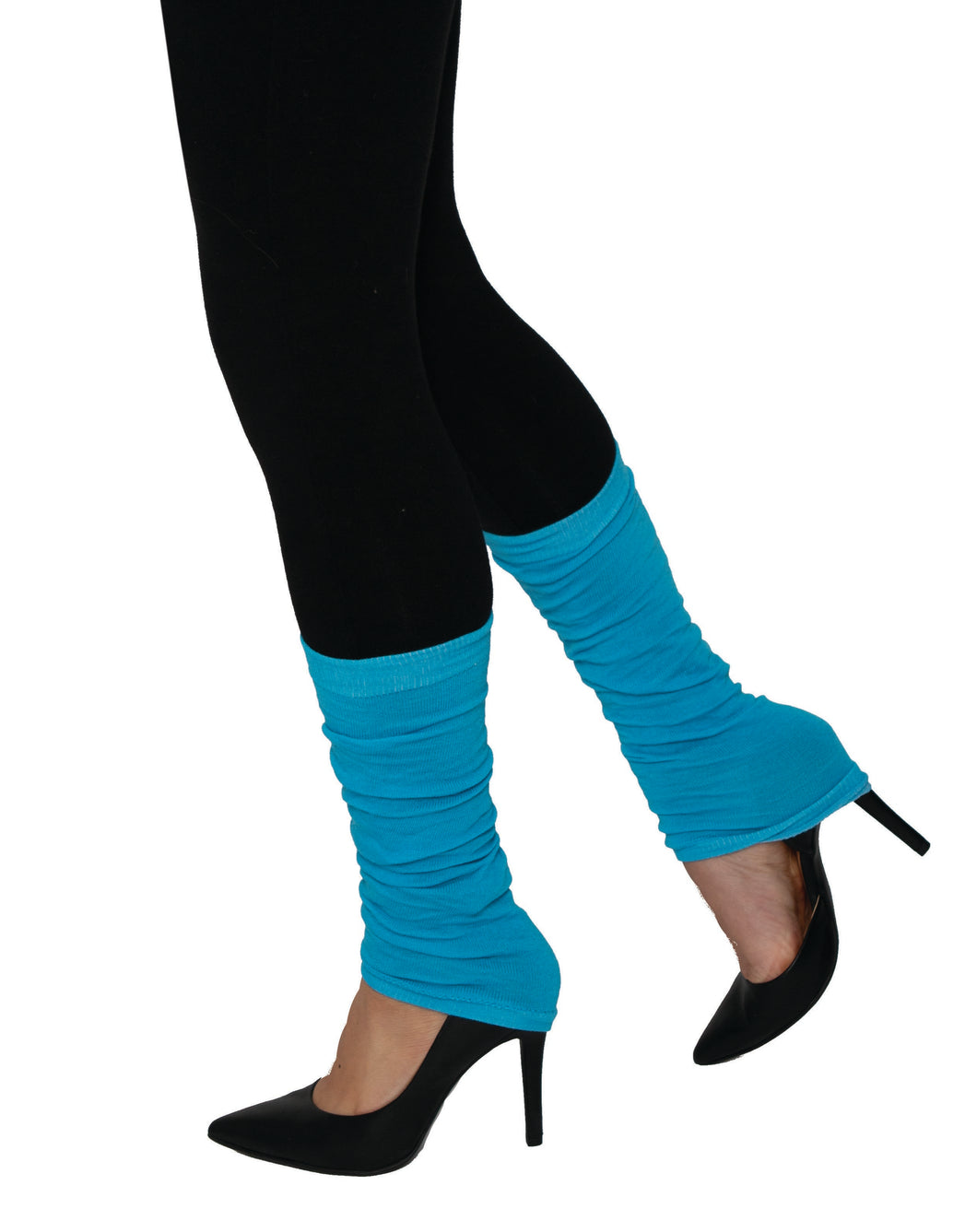 Neon Leg Warmers - Blue