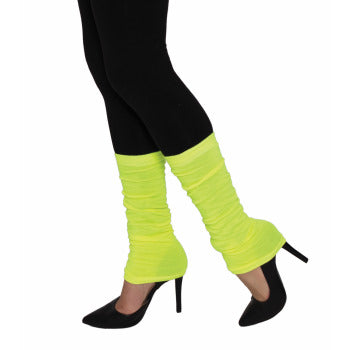 Neon Leg Warmers - Yellow