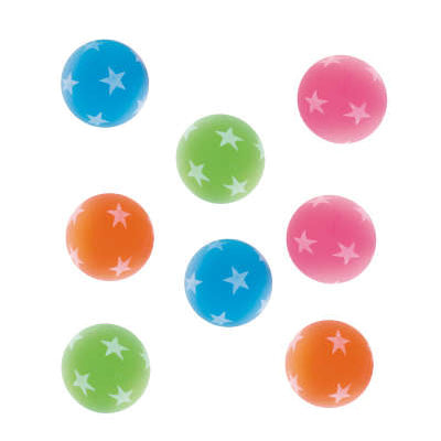 Star Bouncy Balls