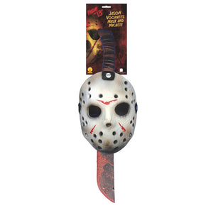 Jason Mask & Machete Set