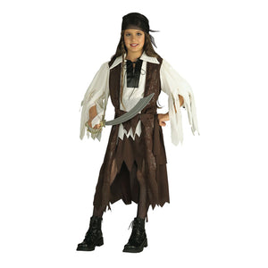 Caribbean Pirate Queen Costume- Kids