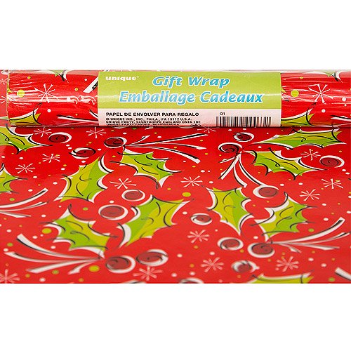 Holly Pop Gift Wrap