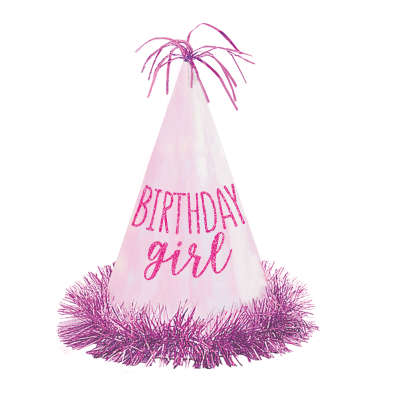 Birthday Girl Cone Hat