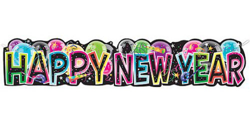 Happy New Years Large Banner