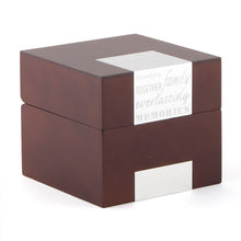 Load image into Gallery viewer, Wooden Note Box