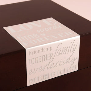 Wooden Note Box