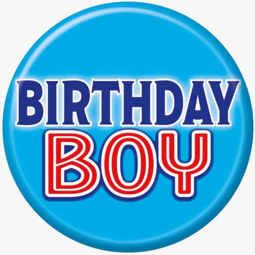 Birthday Boy Button