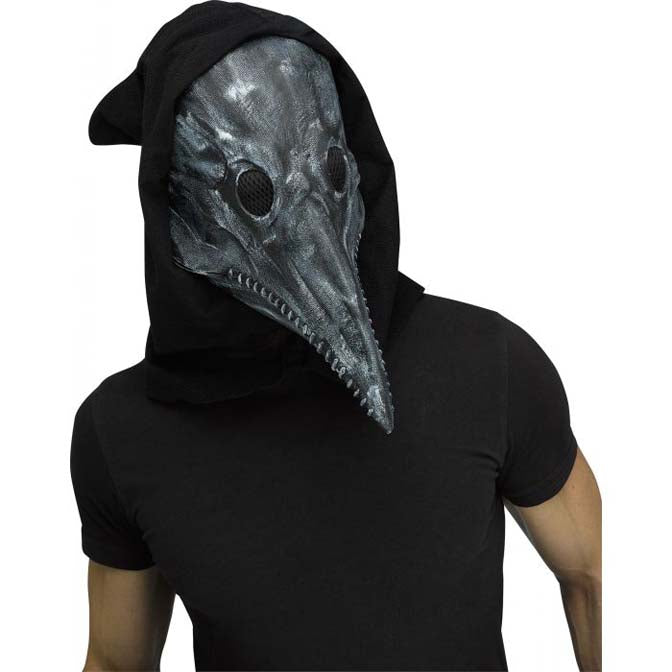 Grey Plague Doctor Mask
