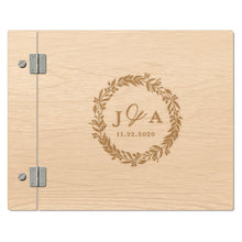Load image into Gallery viewer, Wooden Guest Book