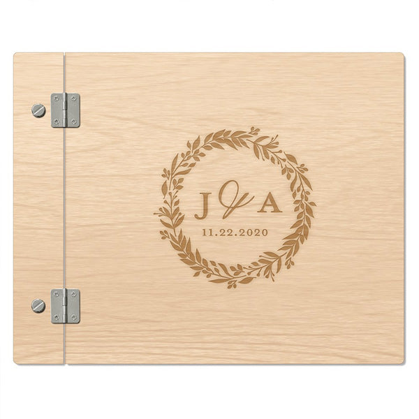Wooden Guest Book