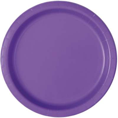Purple Paper Dinner Plates
