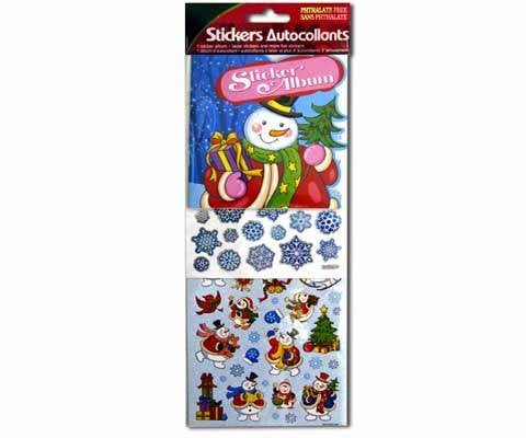 Christmas Stickers & Album