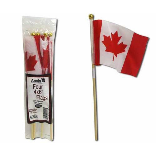 Small Canada Flags on Sticks