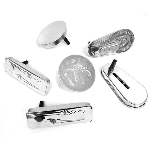 Silver Metal Noisemaker