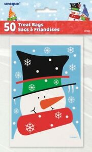 Snowman Treat Bags