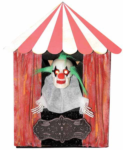 Peekaboo Clown Animated Prop