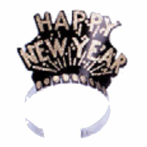 Black and Gold New Year Tiara