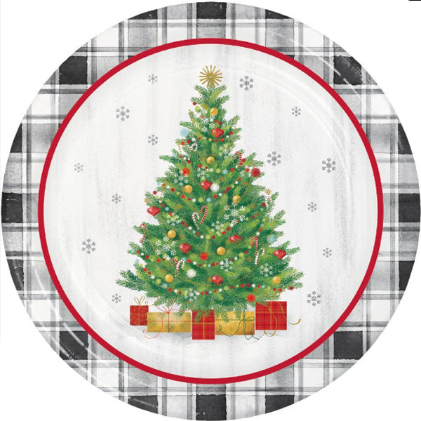 Holiday Tree Dinner Plates