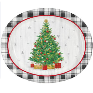 Holiday Tree 12" Platters